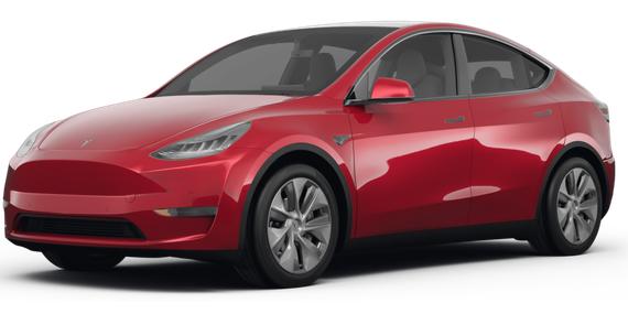 TESLA MODEL Y 2022 7SAYGDEE7NF574603 image